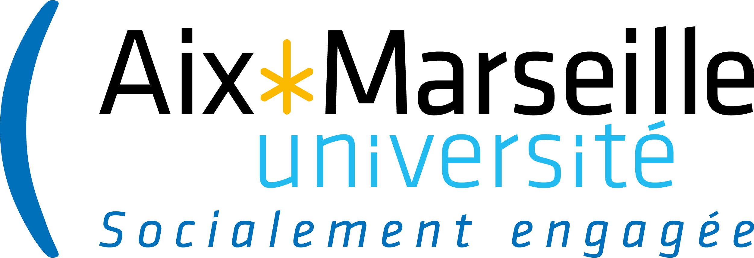 Logo Aix Marseille Université et accès site AMU
