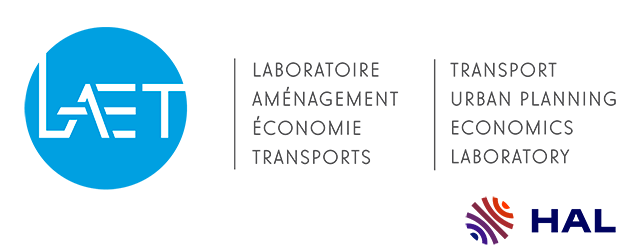 Laet (UMR5593) Laboratoire Aménagement Économie Transports 
